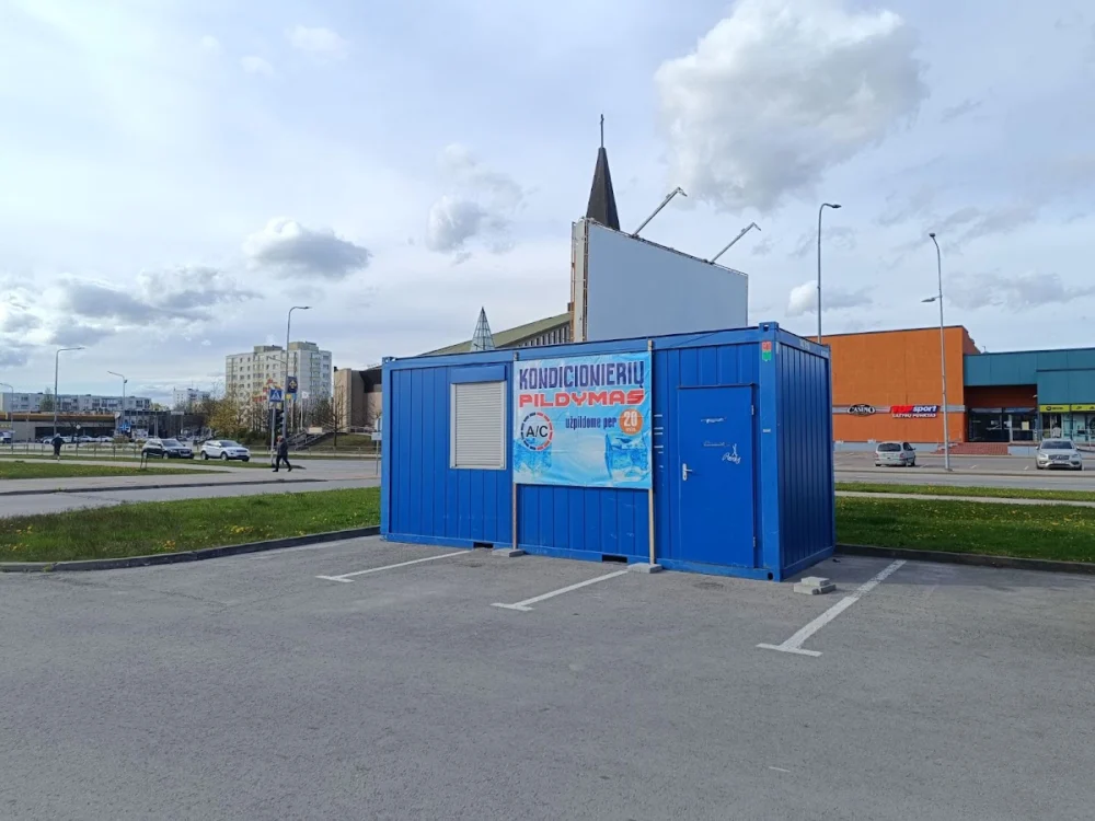 Automobilių kondicionierių pildymas