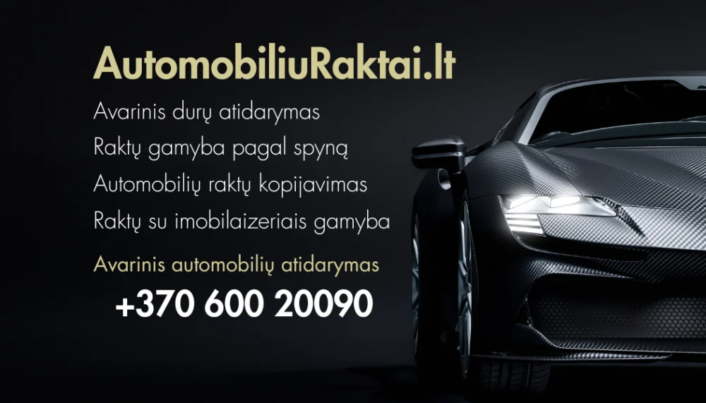 AutomobiliuRaktai.lt - Raktų Programavimas ir Gamyba