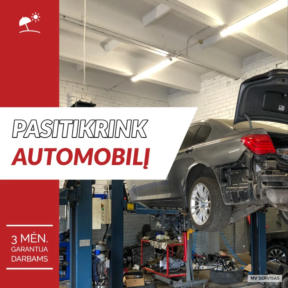 MV servisas - patikimas automobilių servisas Kaune