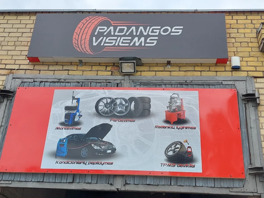 Padangos visiems