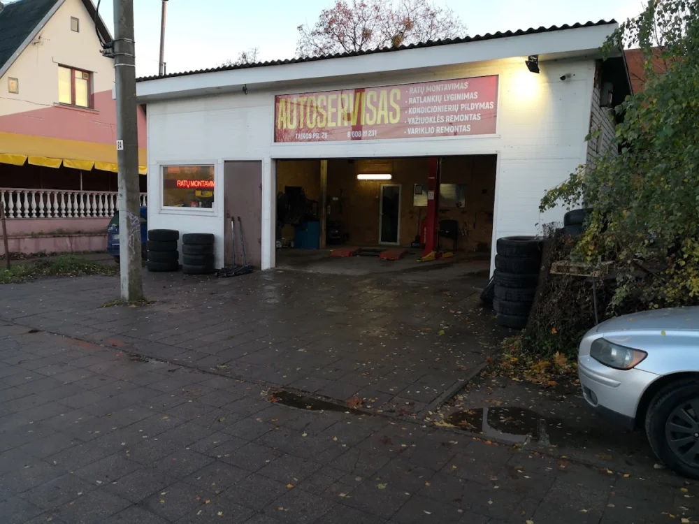 Padangų Montavimas, Kondicionierių Pildymas, Servisas