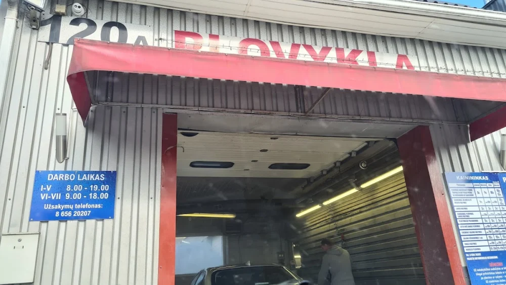 Pašilės, automobilių plovykla Kaune - 2