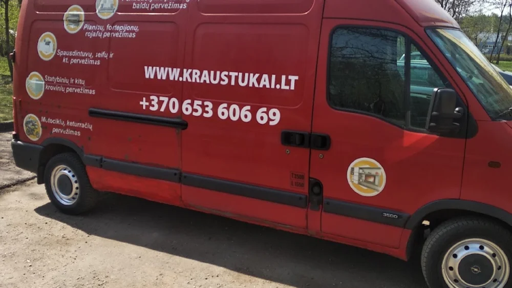 Perkraustymo paslaugos Vilniuje | Movers in Vilnius, Lithuania | Kraustukai