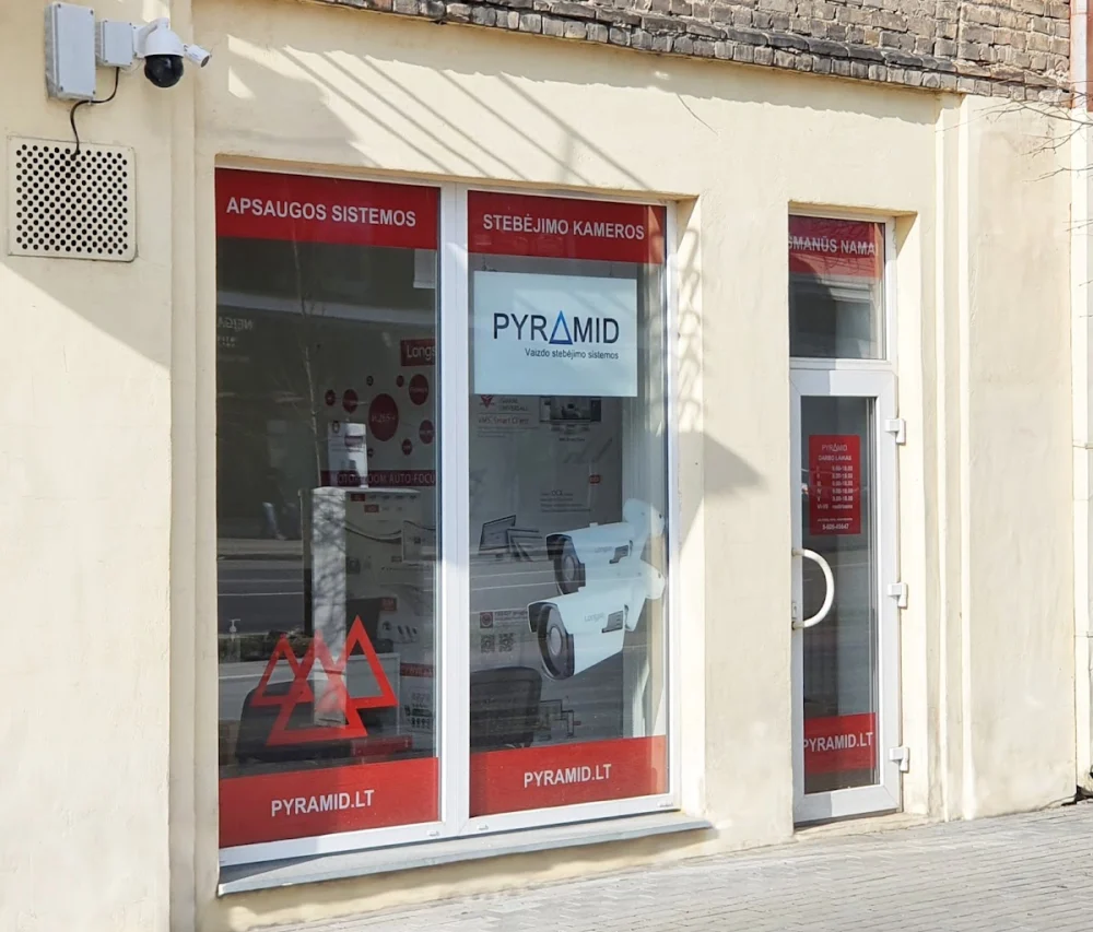 Pyramid stebėjimo kameros Kaunas
