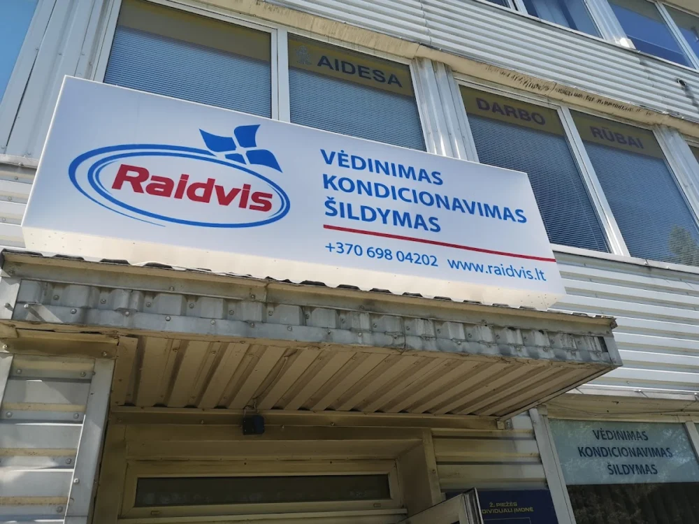 Raidvis - oro kondicionieriai, vėdinimas, šilumos siurbliai - 2