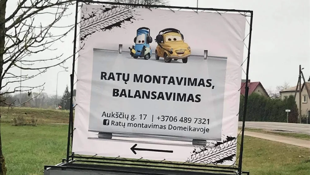 Ratų montavimas - balansavimas Domeikavoje