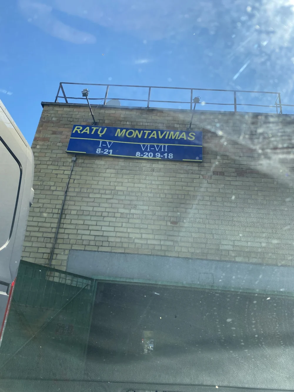 Ratų montavimas